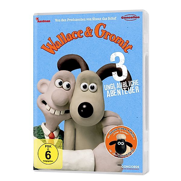 Wallace & Gromit - 3 unglaubliche Abenteuer, Nick Park, Bob Baker, Brian Sibley