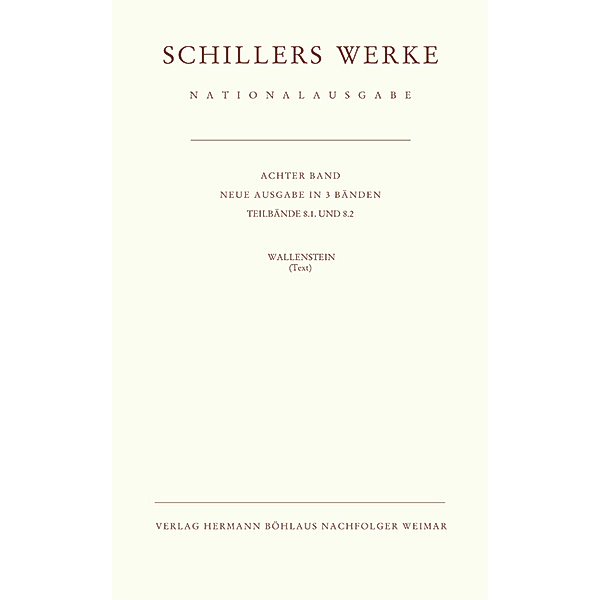 Wallenstein.Tl.1-2, Friedrich Schiller