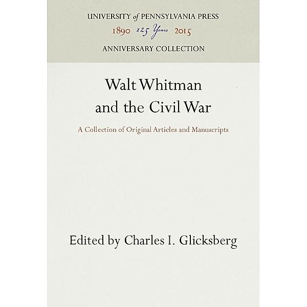 Walt Whitman and the Civil War