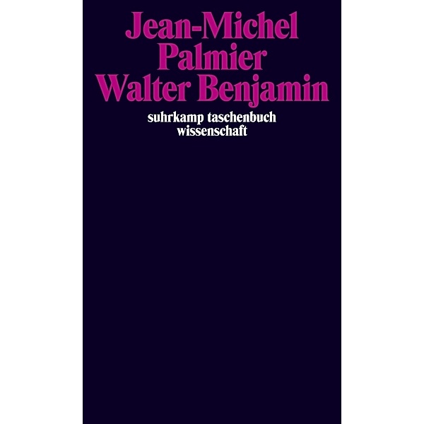Walter Benjamin, Jean-Michel Palmier
