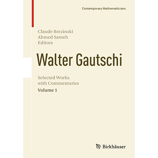 Walter Gautschi, Volume 1