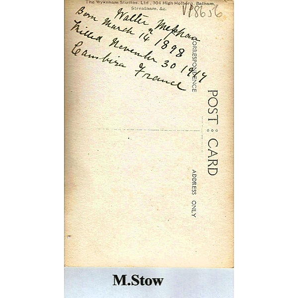 Walter Mepham, M. Stow11
