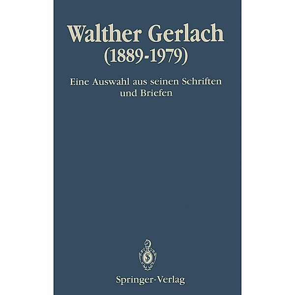 Walther Gerlach (1889-1979)