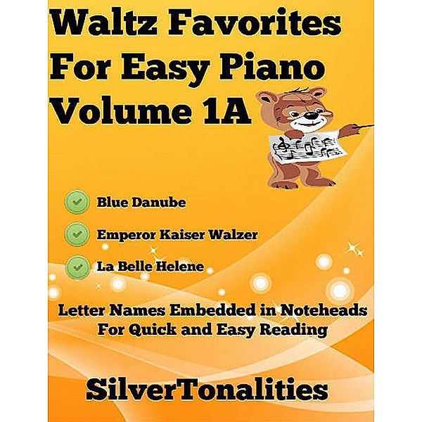 Waltz Favorites for Easy Piano Volume 1 A, Silver Tonalities