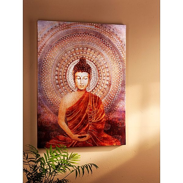 Wandbild Shining Buddha