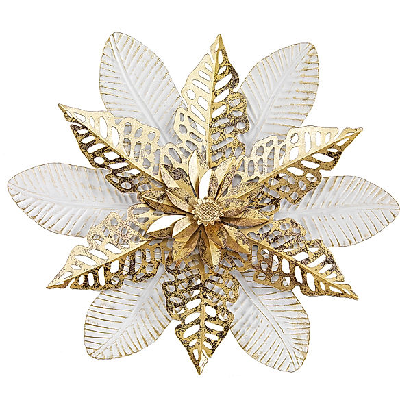 Wanddeko Winter Flower, 41cm