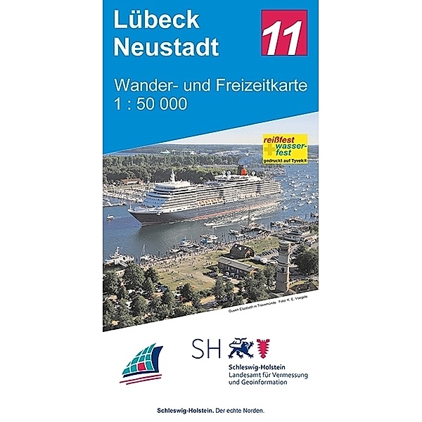 Wander- und Freizeitkarte Lübeck - Neustadt