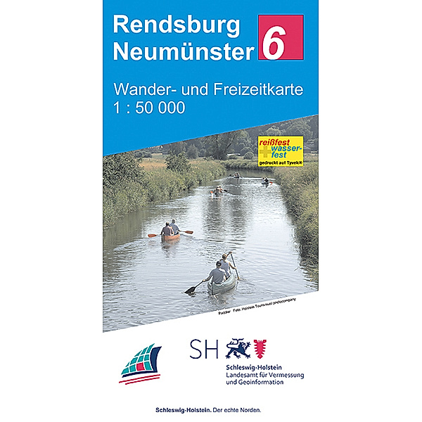 Wander- und Freizeitkarte Rendsburg - Neumünster