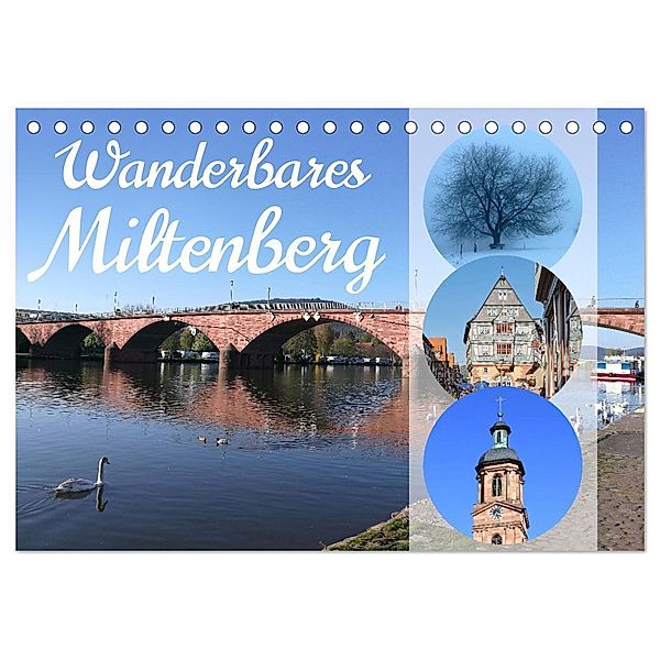 Wanderbares Miltenberg (Tischkalender 2025 DIN A5 quer), CALVENDO Monatskalender, Calvendo, Stefan weis