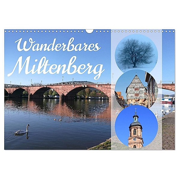 Wanderbares Miltenberg (Wandkalender 2024 DIN A3 quer), CALVENDO Monatskalender, Stefan weis