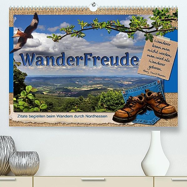 WanderFreude (Premium, hochwertiger DIN A2 Wandkalender 2021, Kunstdruck in Hochglanz), Sabine Löwer