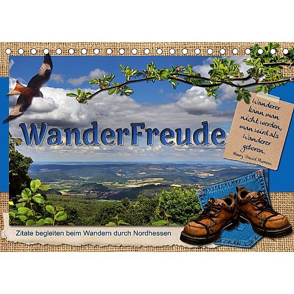 WanderFreude (Tischkalender 2023 DIN A5 quer), Sabine Löwer