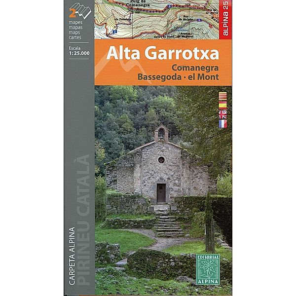 Wanderkarte Alta Garrotxa