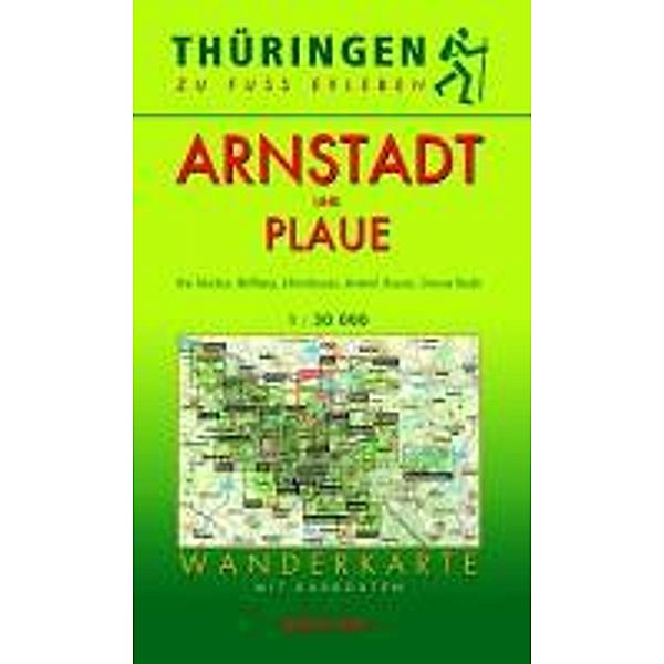 Wanderkarte Arnstadt und Plaue