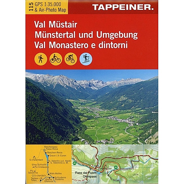 Wanderkarte Münstertal und Umgebung 1:35.000