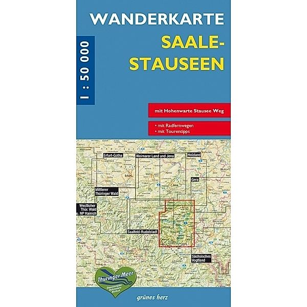 Wanderkarte Saalestauseen