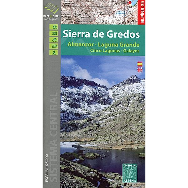 Wanderkarte Sierra Gredos