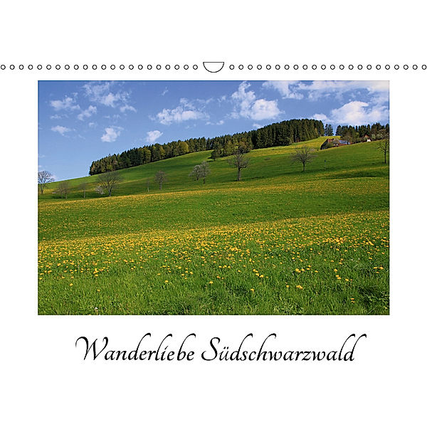 Wanderliebe Südschwarzwald (Wandkalender 2019 DIN A3 quer), Michael Mantke