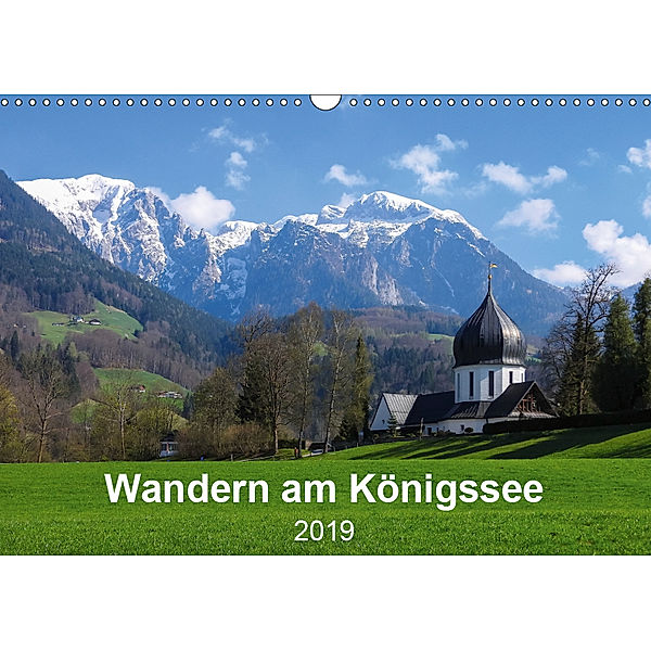 Wandern am Königssee (Wandkalender 2019 DIN A3 quer), Carmen Vogel