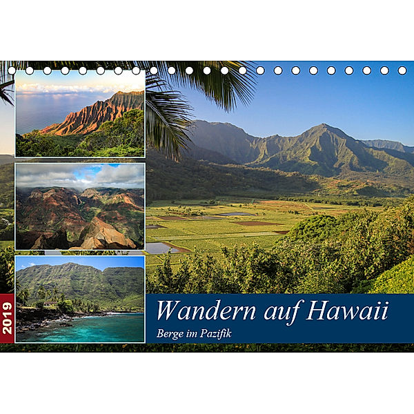 Wandern auf Hawaii - Berge im Pazifik (Tischkalender 2019 DIN A5 quer), Florian Krauss