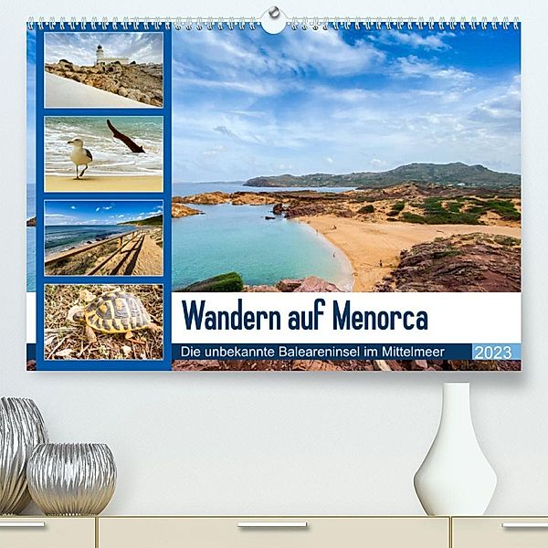 Wandern auf Menorca (Premium, hochwertiger DIN A2 Wandkalender 2023, Kunstdruck in Hochglanz), Sabine Reuke