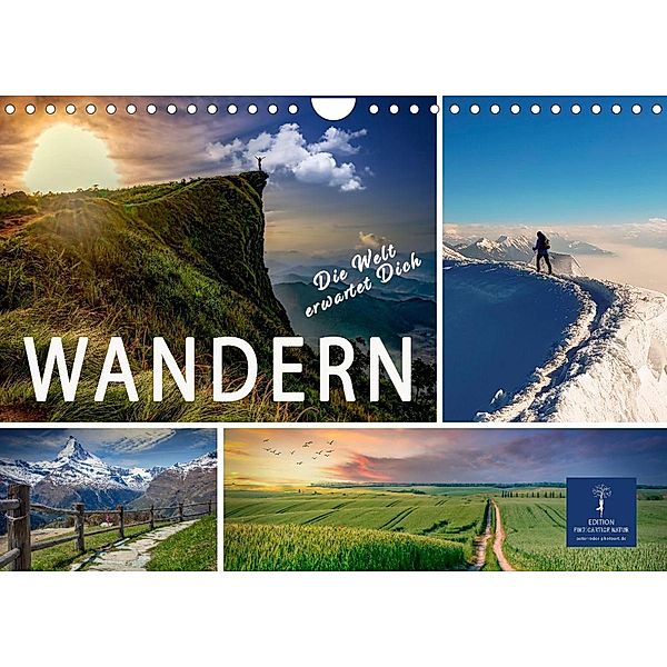 Wandern - die Welt erwartet Dich (Wandkalender 2023 DIN A4 quer), Peter Roder