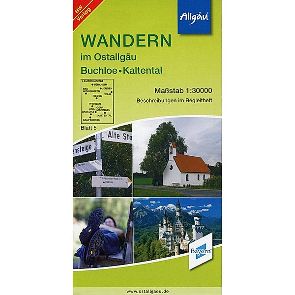 Wandern im Ostallgäu 5 /Buchloe-Kaltental