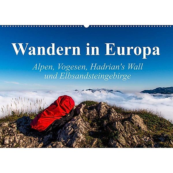 Wandern in Europa (Wandkalender 2023 DIN A2 quer), Lisa Birkigt