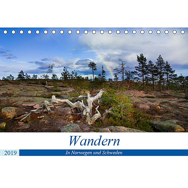 Wandern - In Norwegen und Schweden (Tischkalender 2019 DIN A5 quer), Rolf Dietz
