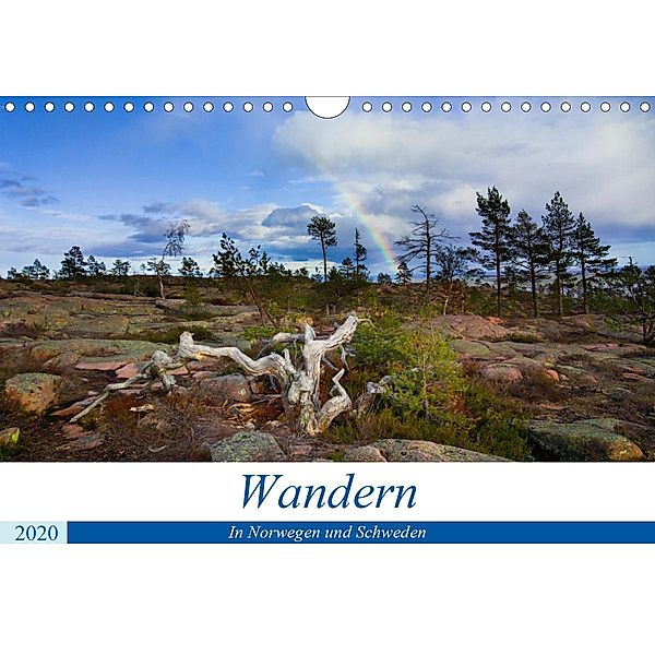 Wandern - In Norwegen und Schweden (Wandkalender 2020 DIN A4 quer), Rolf Dietz