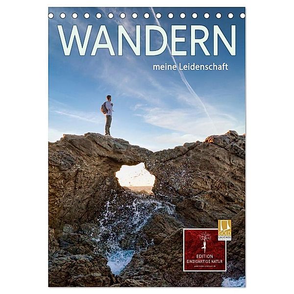 Wandern - meine Leidenschaft (Tischkalender 2024 DIN A5 hoch), CALVENDO Monatskalender, Peter Roder