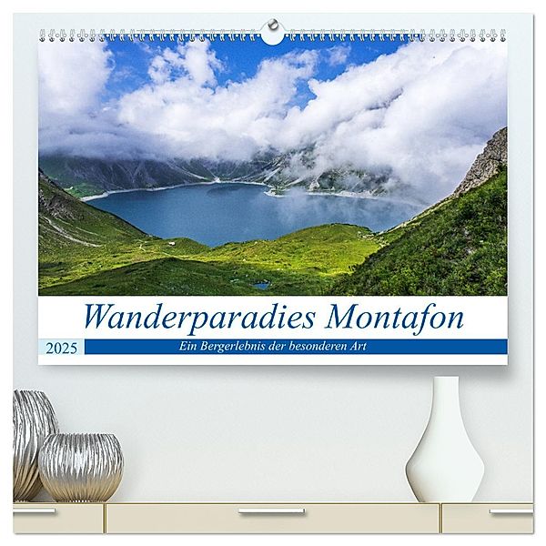 Wanderparadies Montafon (hochwertiger Premium Wandkalender 2025 DIN A2 quer), Kunstdruck in Hochglanz, Calvendo, Birgit Matejka
