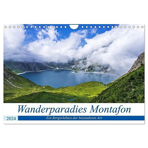 Wanderparadies Montafon (Wandkalender 2024 DIN A4 quer), CALVENDO Monatskalender, Birgit Matejka