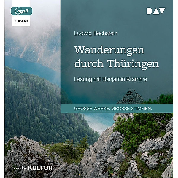 Wanderungen durch Thüringen,1 Audio-CD, 1 MP3, Ludwig Bechstein