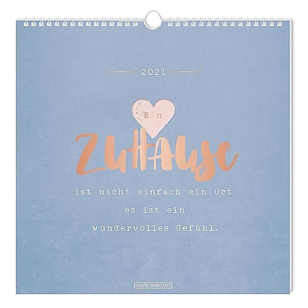 Wandkalender 2021 Zuhause