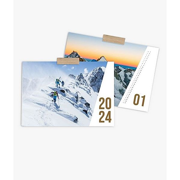 Wandkalender 2024 gestalten mit eigenen Fotos (A3 quer) im Design Action