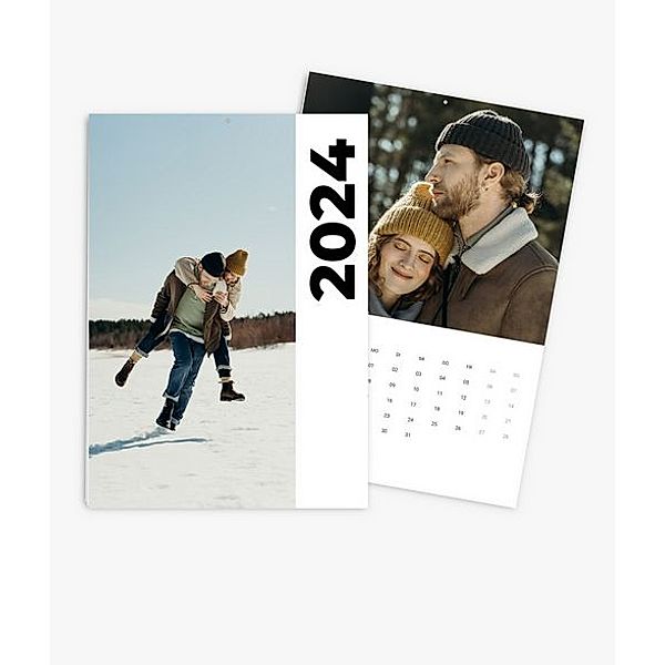 Wandkalender 2024 gestalten mit eigenen Fotos (A3 hoch) im Design Road Trip