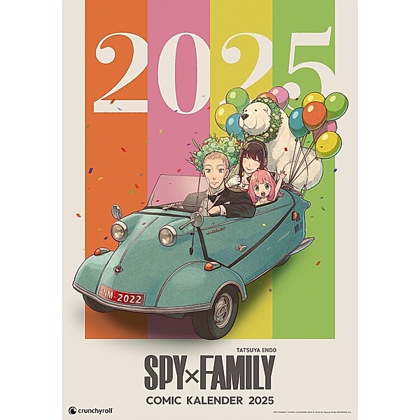 Wandkalender 2025 Spy X Family