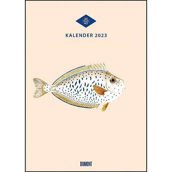 Wandkalender »Menagerie« 2023 - Historische Tier- und -Pflanzen-Zeichnungen modern interpretiert - Von 30x40 - 29,7 x 42