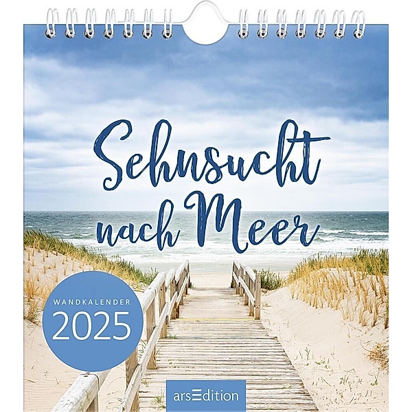 Wandkalender Sehnsucht nach Meer 2025