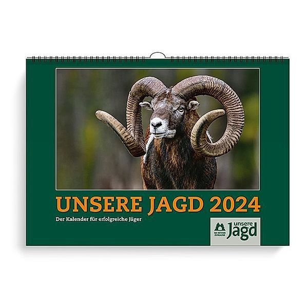 Wandkalender Unsere Jagd 2024