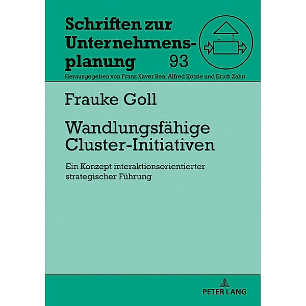 Wandlungsfähige Cluster-Initiativen, Frauke Goll
