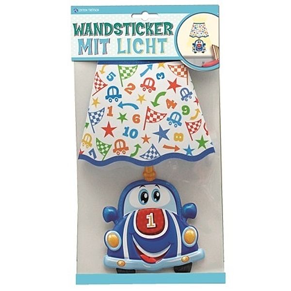 Wandsticker mit Licht Auto