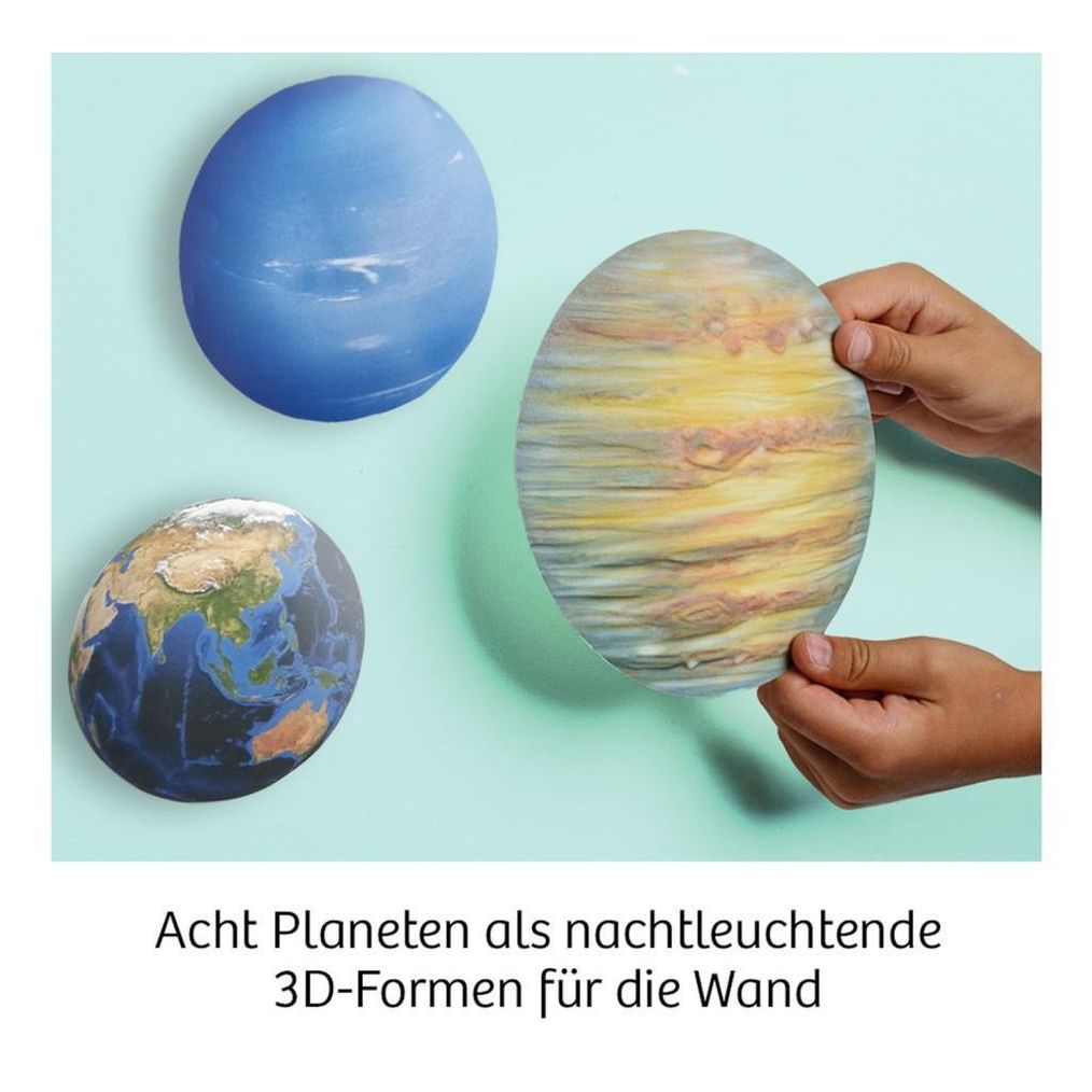 Wandsticker: Nachtleuchtende Planeten 8-teilig | Weltbild.ch