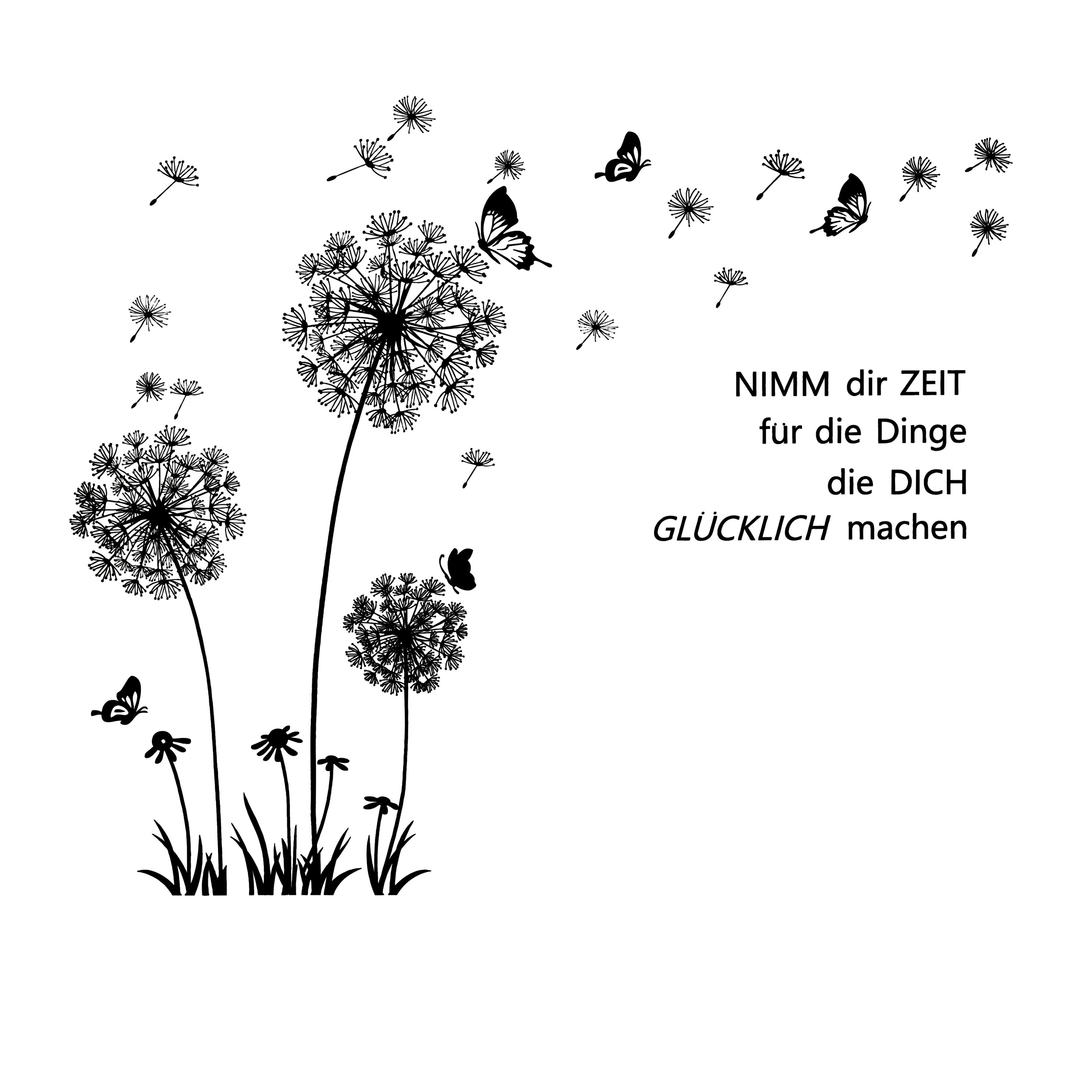 Wandtattoo Pusteblume, 150 x 120 cm bestellen | Weltbild.ch