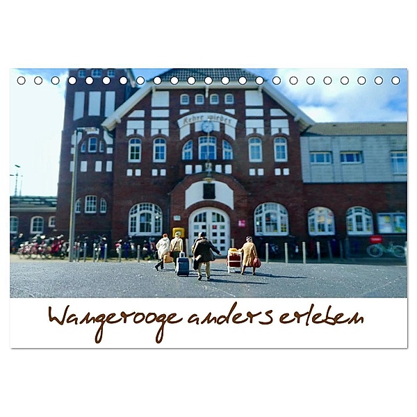 Wangerooge anders erleben (Tischkalender 2025 DIN A5 quer), CALVENDO Monatskalender, Calvendo, Kunst-Fliegerin