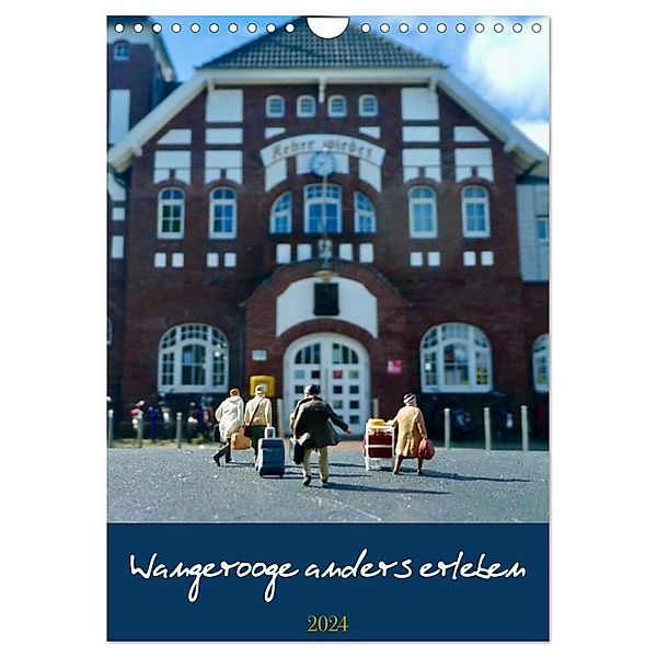 Wangerooge anders erleben (Wandkalender 2024 DIN A4 hoch), CALVENDO Monatskalender, Kunst-Fliegerin