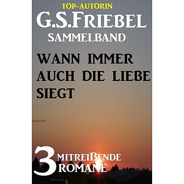 Wann immer auch die Liebe siegt: 3 mitreißende Romane, G. S. Friebel