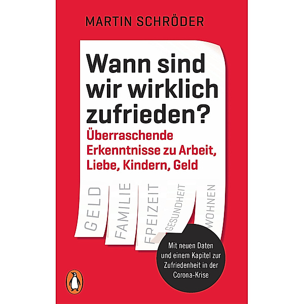 Wann sind wir wirklich zufrieden?, Martin Schröder