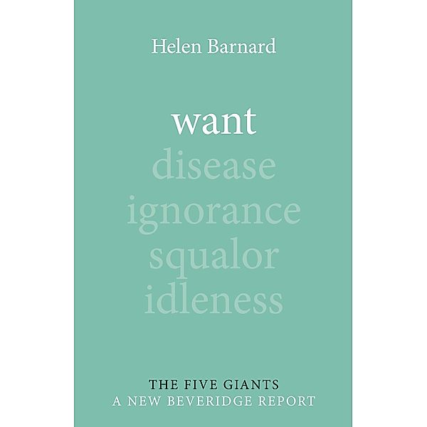 Want / Giants: A New Beveridge Report, Helen Barnard